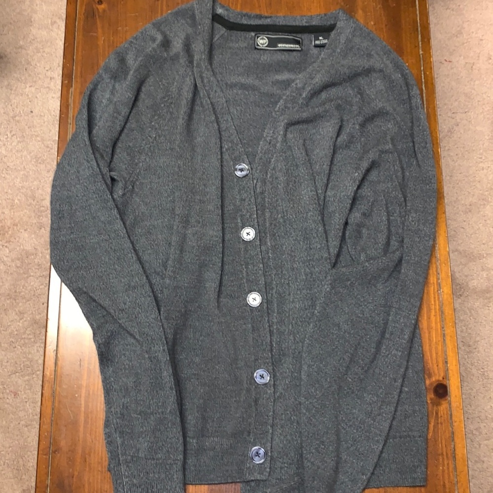 Weatherproof XL cardigan button up